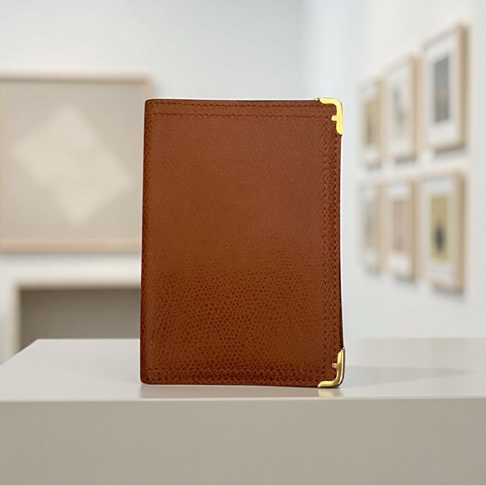 Salvatore Ferragamo Pebbled Leather Wallet